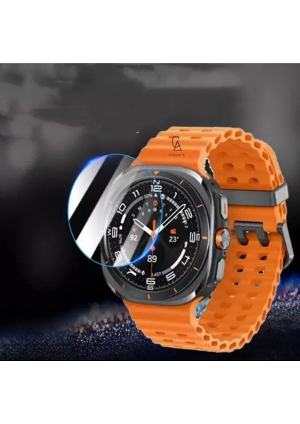 Samsung Galaxy Watch Ultra 47MM Uyumlu Ekranı Tam Kaplayan Akıllı Saat Ekran Koruyucu Pet fiyatları