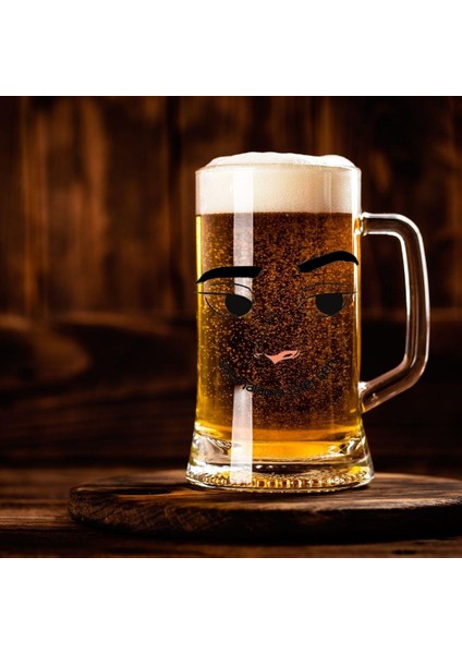 Saçmalama Istersen Tasarımlı Bira Bardağı