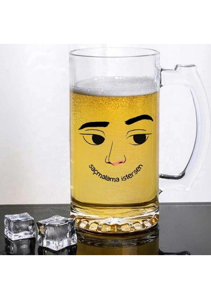 Saçmalama Istersen Tasarımlı Bira Bardağı fiyatları