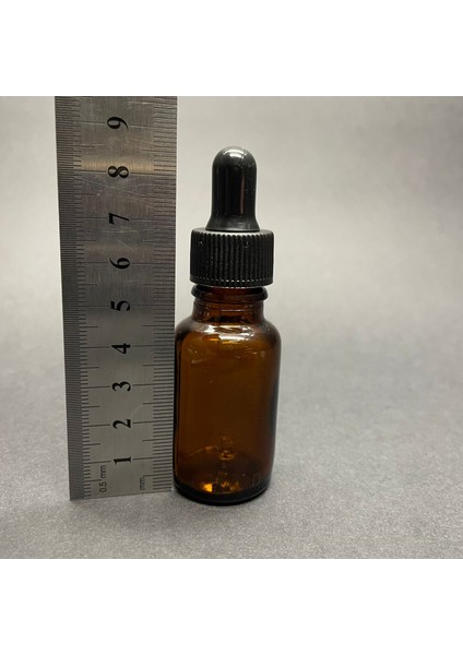15ML Kahverengi Cam Damlalıklı Şişe , Siyah Plastik Kapak , 15CC Amber Cam Damlalıklı Şişe x 6 Adet modelleri