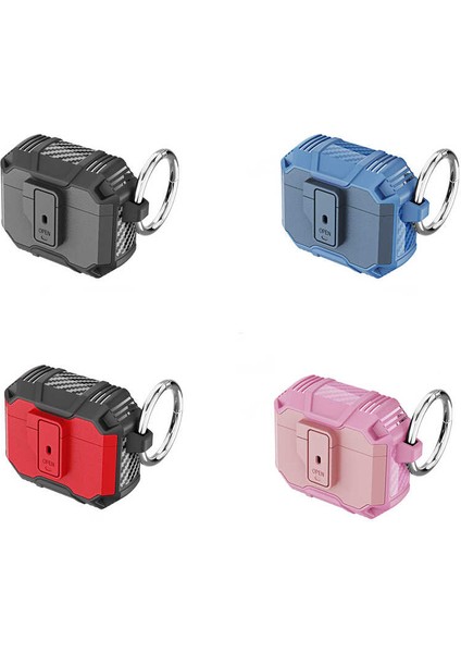 Air Pods 3. Nesil Kılıf Zore Airbag 27 Silikon-Siyah