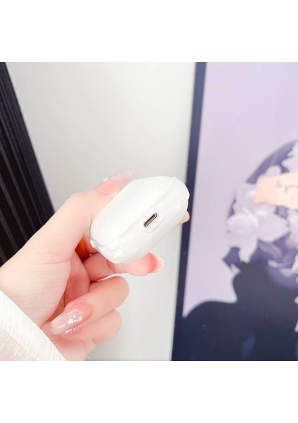 Air Pods Zore Airbag 36 Darbelere Karşı Dayanıklı Kılıf-Şeffaf-Beyaz modelleri