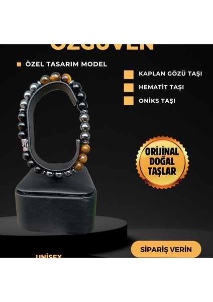 Kaplan Gözü Taşı Bileklik Kaplan Gözü Taşı Hematit Taşı Oniks Taşı Bileklik Karizma Bileklik fiyatları