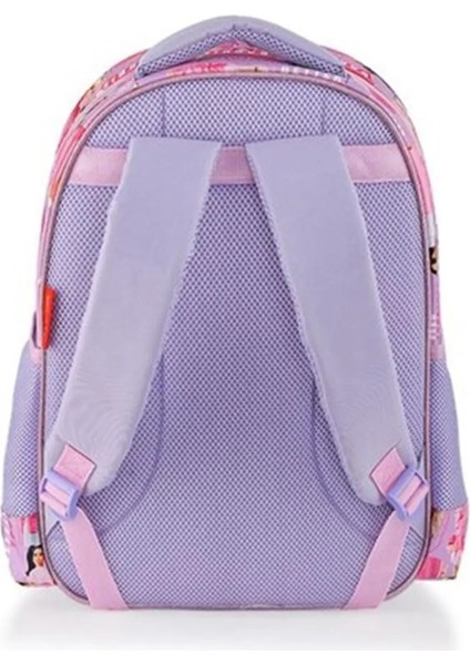 Frocx Lisanslı Pembe Lila Barbie Loft Inspire Kız Çocuk Ilkokul Çantası 33 x 41 x 15CM fiyatları