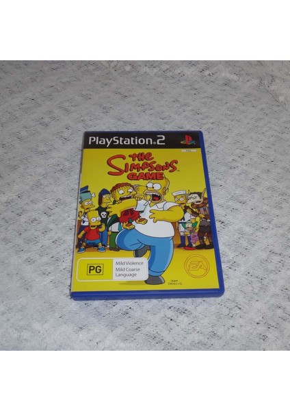 Ps2 The Simpsons Game Orjinal Oyun