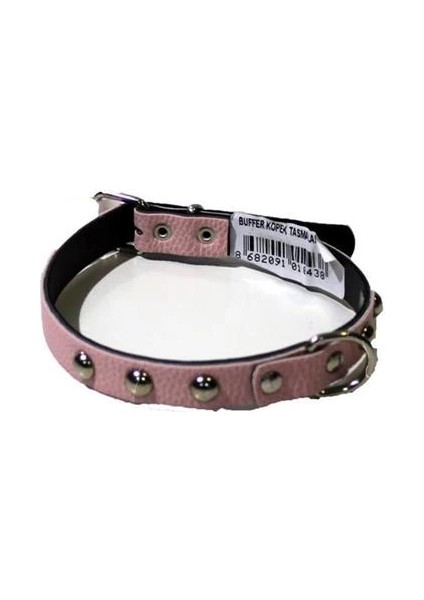 Yumuşak Dokulu Deri Köpek Gezdirme Boyun Tasması (Large)