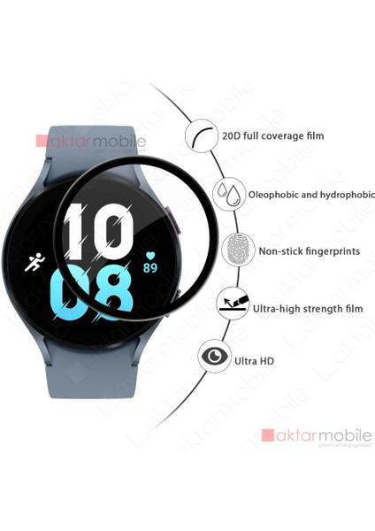 Samsung Galaxy Watch 7 44 mm Uyumlu Ekran Koruyucu 3D Tam Kapatan Kavisli Ppma Nano Cam Tam Uyumlu fiyatları