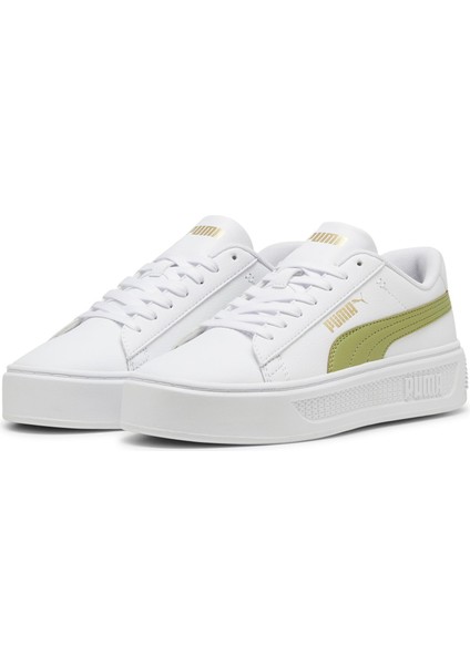 Smash Platform v3 390758-13 KADIN Beyaz Günlük Sneaker Ayakkabı