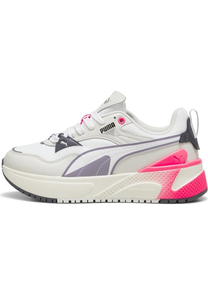 397675 02 R78 Disrupt Gri-Beyaz-Pembe Kadın Spor Ayakkabı