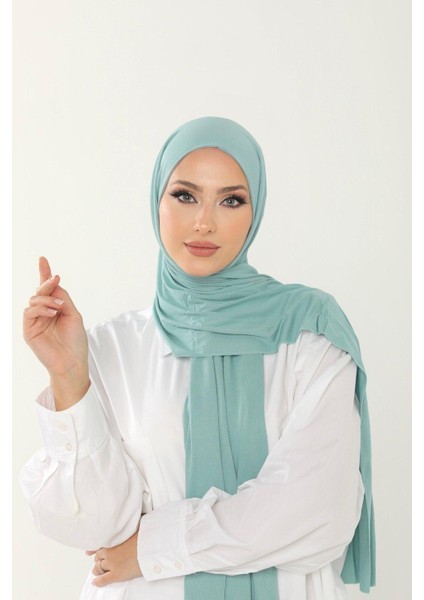 3'lü Avantaj Seti(Petrol Yeşili-Turkuaz-Mercan Yeşili)Luxury Penye Şal-Tesettür Jersey Hijab