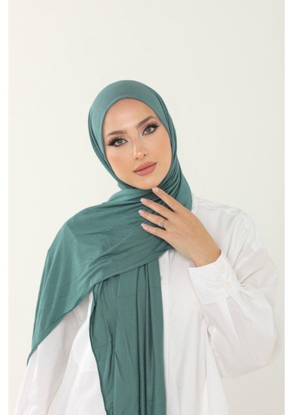 3'lü Avantaj Seti(Petrol Yeşili-Turkuaz-Mercan Yeşili)Luxury Penye Şal-Tesettür Jersey Hijab