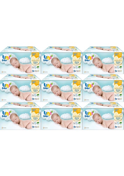 Islak Havlu Hassas Yeni Doğan 40 Yaprak (27 Li Set) 1080 Yaprak (Narin Ciltler Için) (9pk*3)