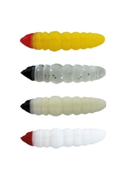 Olta Balıkçılık Silikon Kurtçuk Yapay Yem Kokulu