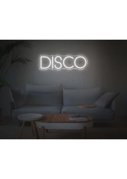 Dısco Yazılı Neon Tabela