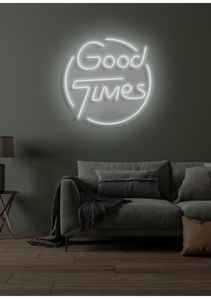 Good Times Yazılı Neon Tabela