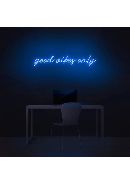 Good Vibes Only Yazılı Neon Tabela