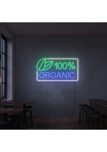 100% Organıc Yazılı ve Şekilli Neon Tabela