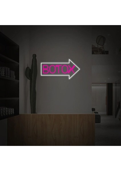 Botox Yazılı Neon Tabela