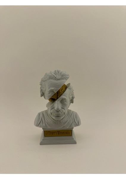 Albert Einstein Heykeli Figür 14 cm