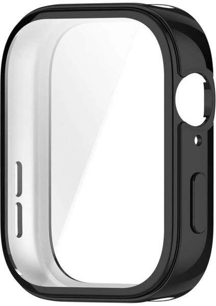 Huawei Watch Fit 3 Ekran Koruyucu Ekran ve Çerçeve Koruyucu Silikon