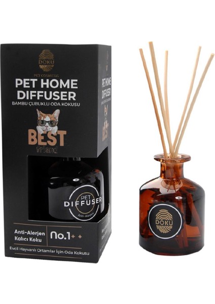 Pet Cosmetic Pet Home Diffuser Evcil Hayvanlı Ortamlar Için Oda Kokusu 200 ml