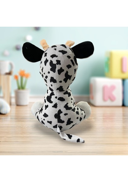 Puffy Friends Cow Sevimli Oyun ve Uyku Arkadaşım Inek 35 x 30 cm