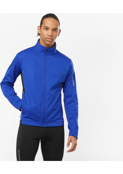 Gore-Tex Windstopper Erkek Softshell - Mavi