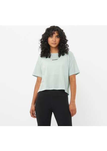 LOGO TWIST Kadın Tişört MISTY BLUE LC2368500