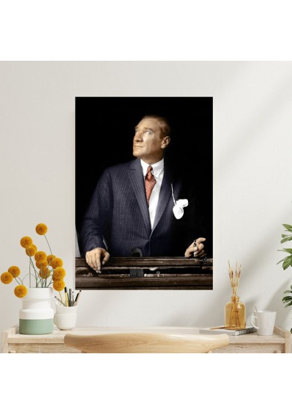 Atatürk Portre Görünüm Duvar Sticker