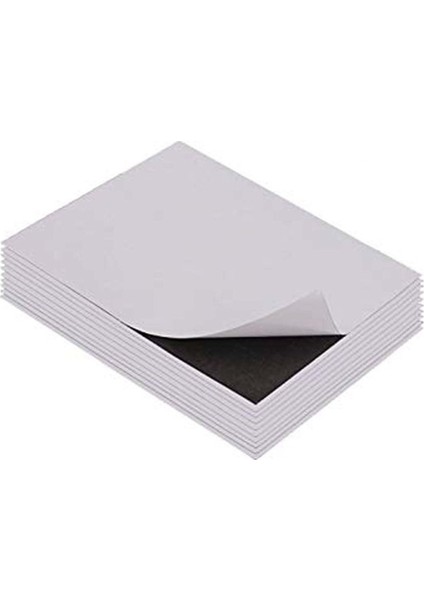 50 Adet Kendinden Yapışkanlı Fotoğraf Magneti, 10CM x 15CM Levha Foto Mıknatıs