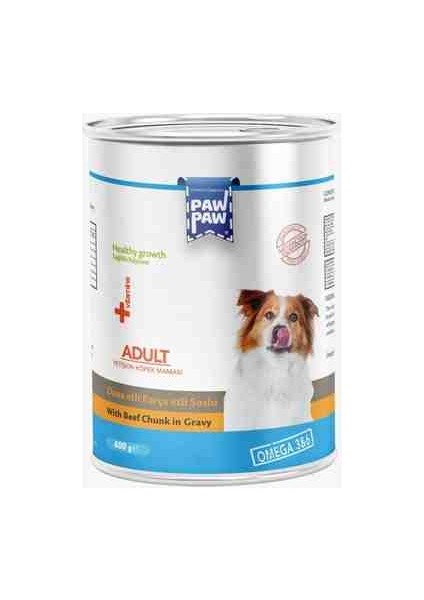 Yetişkin Köpek Konservesi 400GRX6 Adet