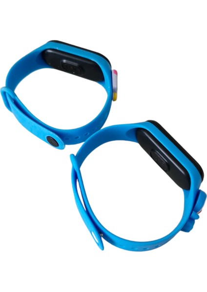 Indirim Durağı Renkli Figürlü Dokunmatik Dijital Çocuk Saatleri 2 Adet modelleri