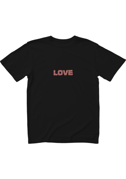 Love Çiçek Tasarım Relaxed Fit Kadın Baskılı Tişört fiyatları