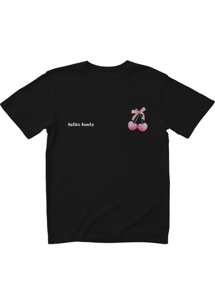 Cherry Tasarım Relaxed Fit Kadın Baskılı Tişört fiyatları