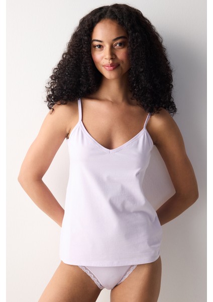 V Neck Cotton Açık Pembe Cami Atlet fiyatları