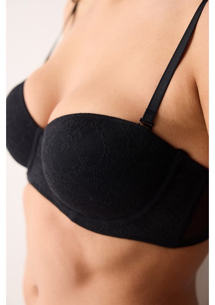 Bloom Lace Dantel Siyah Sütyen indirimleri