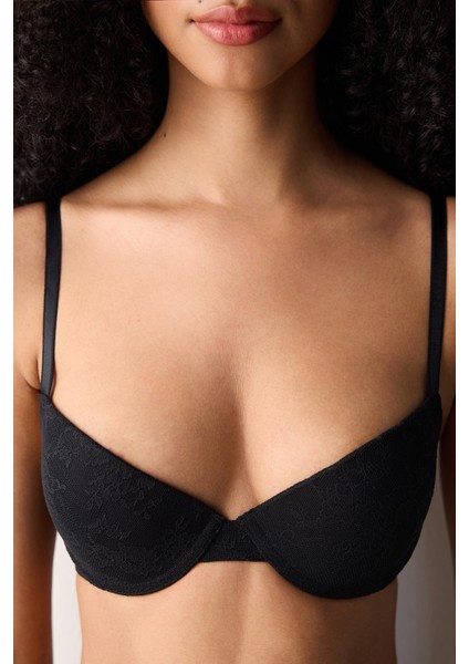 Pleasure Lace Dantel Siyah Sütyen modelleri