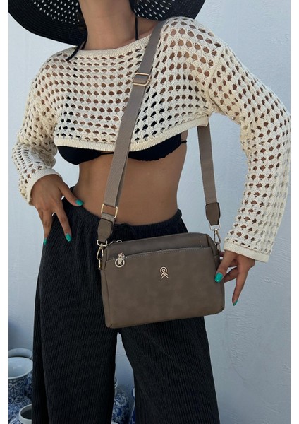 Blondi 2 Bölmeli Kadın Omuz Çantası Bp-4820O