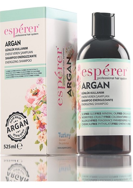 Argan Şampuanı 525 Ml