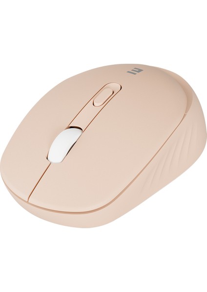 SM-BT10 USB Bej 2in1 Bluetooth ve 2.4ghz Kablosuz Mouse