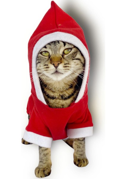 Kırmızı Sevimli Fare Kapşonlu Kedi Tulumu modelleri