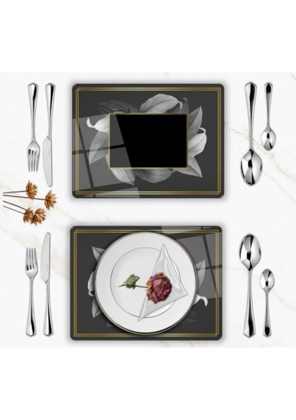 Özel Tasarım Cam Baskılı Yapraklar Supla Takımı 2 Adet fiyatları