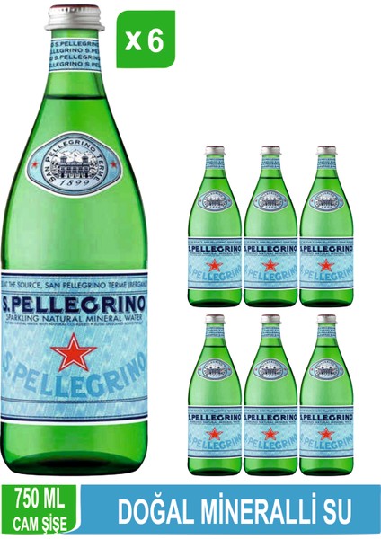 Doğal Zengin Mineralli Su 6x750 ml