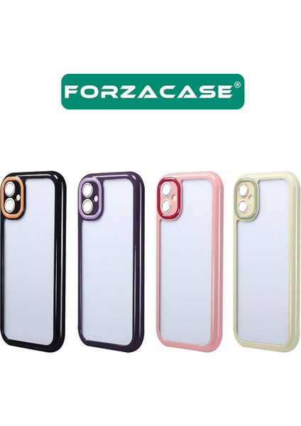 iPhone 11 Uyumlu Colorful Serisi Kamera Korumalı Yarı Esnek Plastik Tpu Kılıf