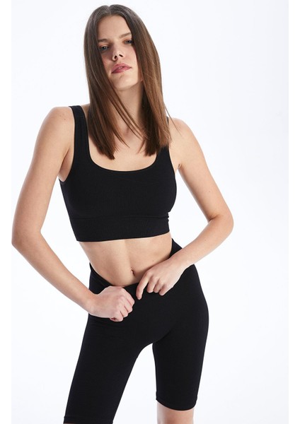 Xsıde U Yaka Seamless Kadın Sporcu Büstiyer