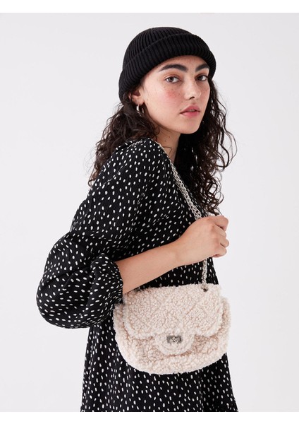 Lcw Accessorıes Kürklü Kadın Kol Çantası