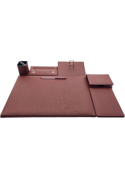 CLX-102169-1 7 Parça Isviçre Nubuk Bordo Sümen Takımı ( 1 Adet )