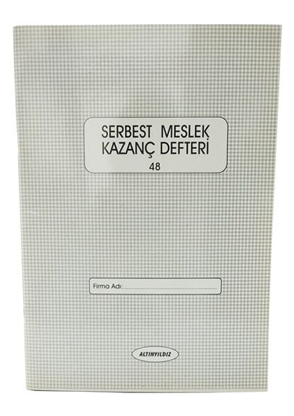 SMD246 48 Yaprak Serbest Meslek Defteri  (  1  Adet  )