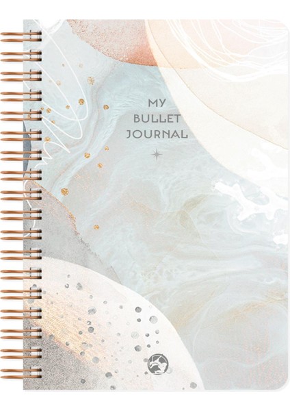 Le Color Noktalı Bullet Journal Pro Defter Planet 17 x 24 cm