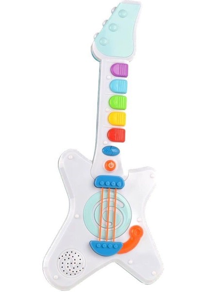 LC-30986 Işıklı Müzikli ve Çok Fonksiyonlu Rock'n Roll Gitar -Enfal